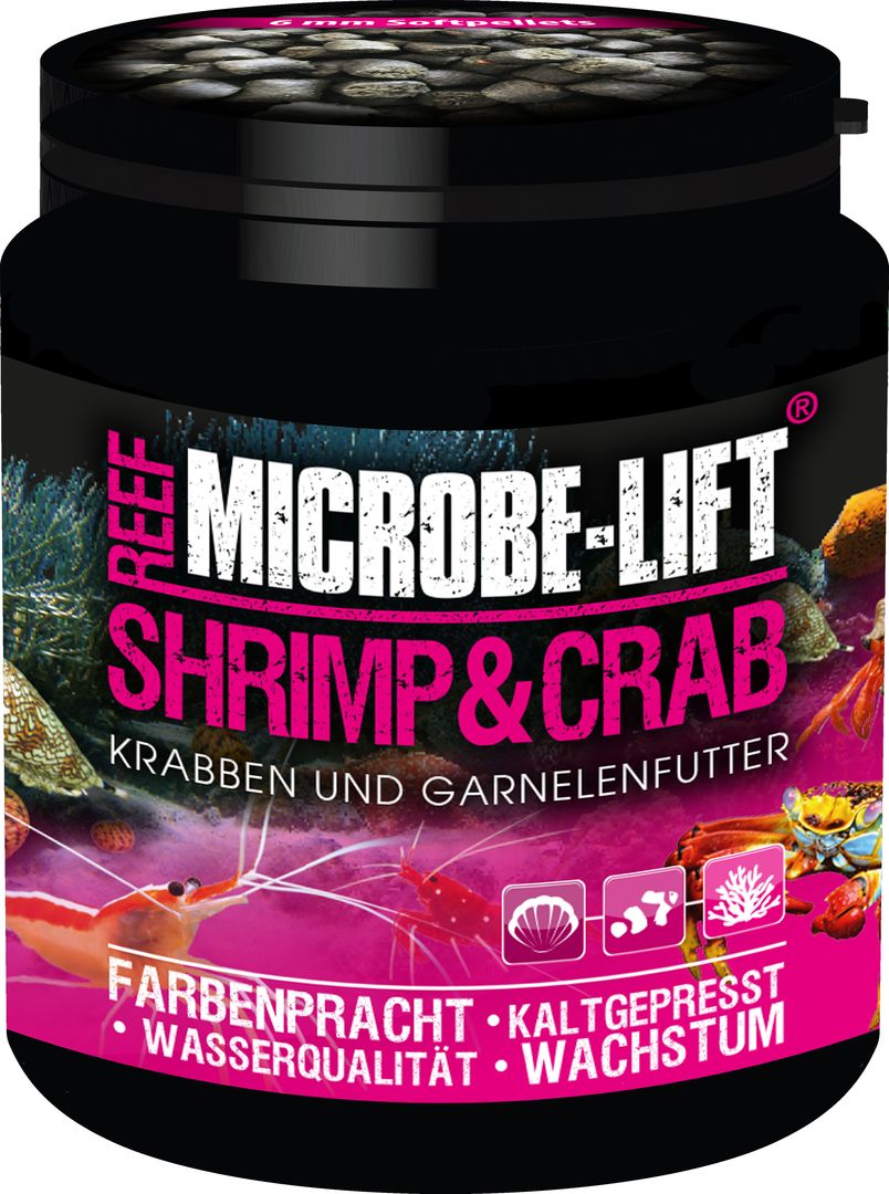 Microbe-Lift Shrimp & Crab - 150 ml - 120 g - Softpellets